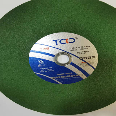 355mm 2.8mm Thick Steel Cut Off Wheel 14 Inch Metal Cutting Disc