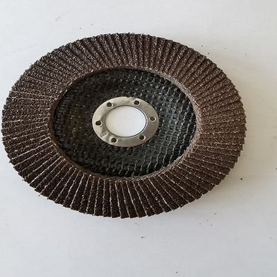 Aluminum Zirconia Sanding Flap Discs 80 Grit 80m/S Abrasive Grains Wheel