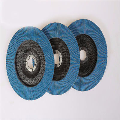 quality  AZ AO Stainless Steel Sanding Flap Discs 7 Inch Zirconia Flexible Round factory