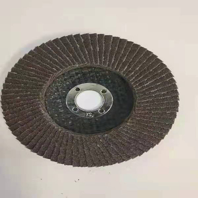 13300 Rpm Round Sanding Flap Discs 240 Grit T27 Zirconia Aluminum Oxide Flap Disc